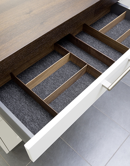 Cutlery drawer inserts | WOW Interior Design